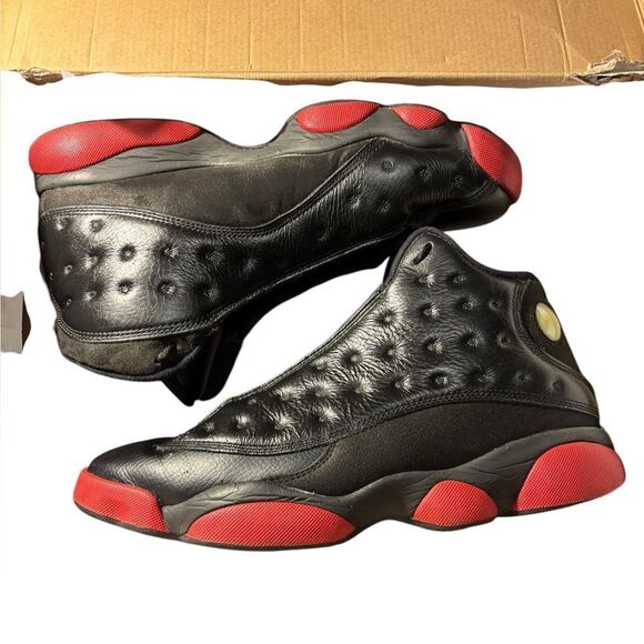 Air Jordan 13 retro 10 red black - Picture 1 of 9